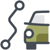 Autofahrt-Route icon