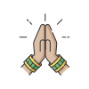 Namaste icon