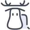 クリスマス鹿 icon