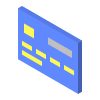 銀行カード表面 icon