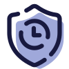 Tiempo de seguridad icon