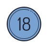 18 Circled C icon