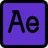 Adobe After Effects a digital visual effects, motion graphics, and compositing application icon