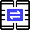 Transfer Data icon