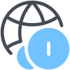 globe-argent icon