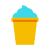 Мороженое в вафельном стаканчике icon