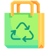 Recycled Plastic Bag icon