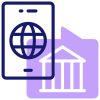 外部移动银行个人财务-inipagistudio-lineal-color-inipagistudio icon