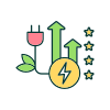 Sustainable Electricity icon
