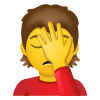 facepalming personale icon