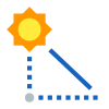 太阳高度角 icon