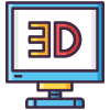 3d Film icon