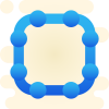 Piazza arrotondata icon