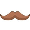 English Mustache icon