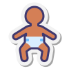 pele de bebê tipo 2 icon