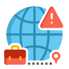 No Travelling icon