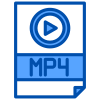 Mp4 icon