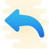 Flecha responder icon