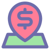 Bank Location icon