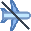 Flugmodus aus icon