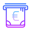 插入钱欧元 icon
