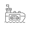 Vehicle Carrier Ship icon