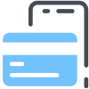 Online Payment with a Credit Card icon
