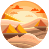 Desert icon