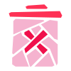 删除 Bin icon