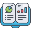 analytic book icon