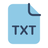 Документ txt icon