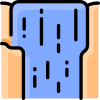 Waterfall icon