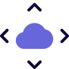 Availability of cloud networking on a large variety of devices icon