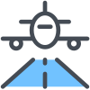 航空機の着陸 icon