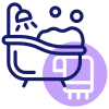 Bathtub icon