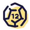 Dodecahedron icon