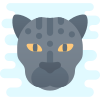 Jaguar nero icon