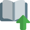 Uploaded an e-book on a portal layout icon