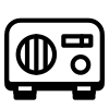 Radio de table icon