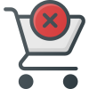 Remove from Cart icon