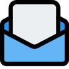 Email document attachment icon