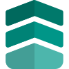 Major military rank double stripe uniform insignia icon