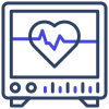 Electrocardiogram icon