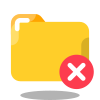 フォルダーを削除 icon