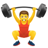 Man Lifting Weights icon