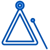 Musical Triangle icon