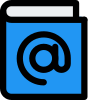 Mail contact book icon