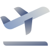 Flugzeug Abflug icon