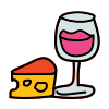 Comida y vino icon