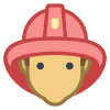 消防士男性 icon